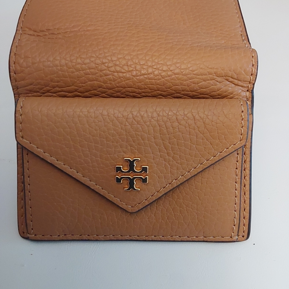 Tory Burch Golden Yellow Leather Wallet